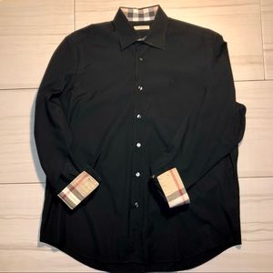 Burberry Stretch Cotton Poplin Dress Shirt